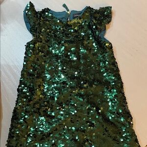 Crewcuts Teal Dress with Zipper